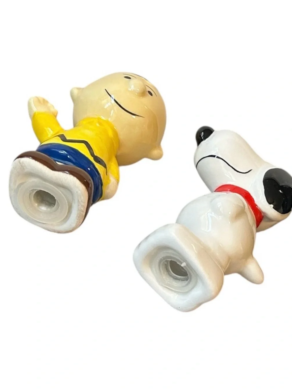 Peanuts Charlie Brown & Snoopy Ceramic Salt and Pepper Shakers